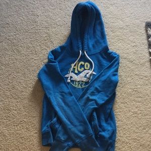 Hollister Blue Hoodie